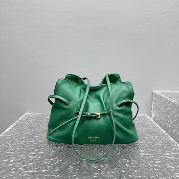 Colestore Prada Dada Small Nappa Leather Bag Green 25x18.5x11cm