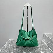 Colestore Prada Dada Small Nappa Leather Bag Green 25x18.5x11cm - 2