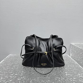 Colestore Prada Dada Small Nappa Leather Bag Black 25x18.5x11cm