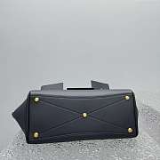 	 Colestore Balenciaga Bel Air Carry All Bag Medium in Black Smooth Calfskin, Aged-gold Hardware 37x28x17cm - 5