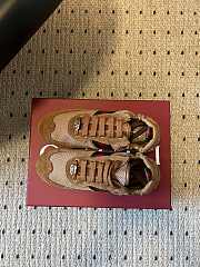 Colestore  Gucci Women's Gucci Shift Trainers in Brown Fabric - 5