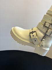 Colestore Dior D-Fight Thigh Boot White Calfskin and Leather-Effect - 2