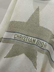 Colestore Christian Dior cashmere blend knit turtleneck sweater with a star and logo embroidery - 6