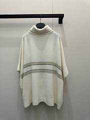 Colestore Christian Dior cashmere blend knit turtleneck sweater with a star and logo embroidery - 3