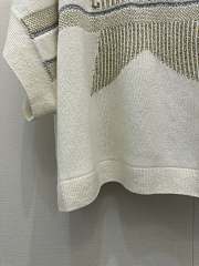 Colestore Christian Dior cashmere blend knit turtleneck sweater with a star and logo embroidery - 5
