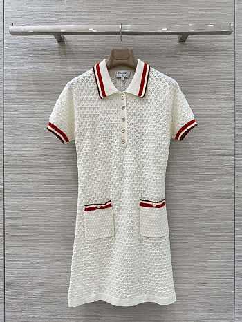 Colestore Chanel Vintage Polo Knit Dress