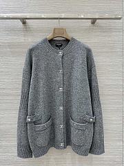 	 Colestore Chanel Cardigan in a Gray - 1