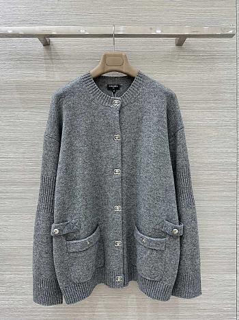 	 Colestore Chanel Cardigan in a Gray