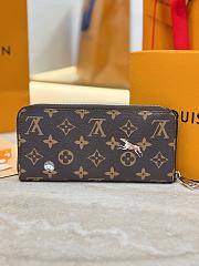 Colestore  Louis Vuitton Zippy Wallet Horizontal Brown Monogram 10x2.5x21cm - 4