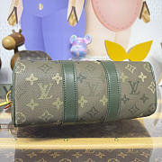 Colestore Louis Vuitton Keepall Bandoulière 25 Monogram Green 25x11x15cm - 5