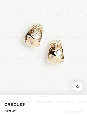 Colestore Chanel Créoles Earrings