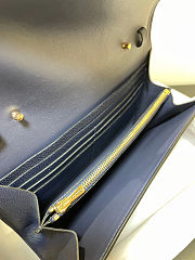 Colestore Hermes Constance Long To Go Wallet In Navy Blue 20.5 x 13 x 2cm - 3