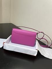 Colestore Hermes Constance Long To Go Wallet In Fuchsia 20.5 x 13 x 2cm - 5