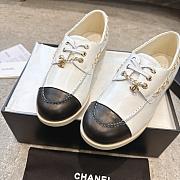 Colestore Chanel Moccasins Suede Calfskin White & Black - 2