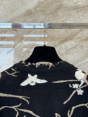 Colestore Chanel Jacket - Wool & cashmere, black, gold & white  - 4