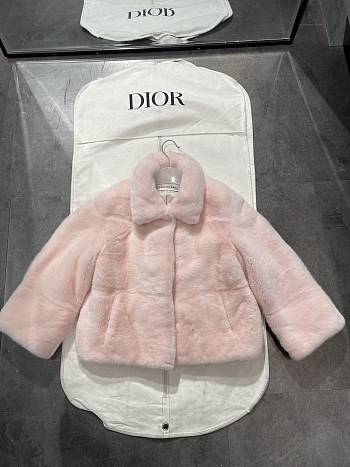 Colestore Dior Faux Fur & Shearling Jackets Light Pink