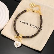 Colestore Louis Vuitton Sweetheart Bracelet White - 1