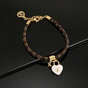 Colestore Louis Vuitton Sweetheart Bracelet White - 6