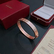 Colestore Cartier LOVE Unlimited Bracelet, flexible Rose Gold - 6