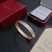 Colestore Cartier LOVE Unlimited Bracelet, flexible Rose Gold - 5
