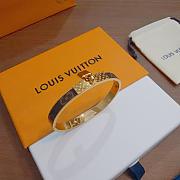 Colestore Louis Vuitton Golden Lock Monogram Bangle - 6