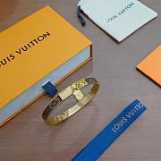 Colestore Louis Vuitton Golden Lock Monogram Bangle - 5