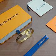 Colestore Louis Vuitton Golden Lock Monogram Bangle - 4