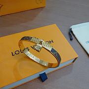 Colestore Louis Vuitton Golden Lock Monogram Bangle - 2