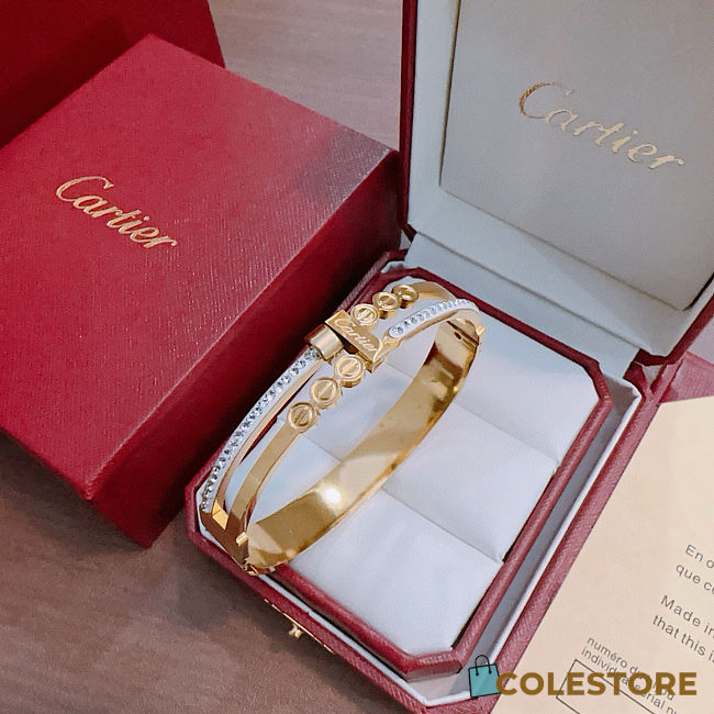 Colestore Cartier Eternal Screw Dual-Band Bracelet - 1