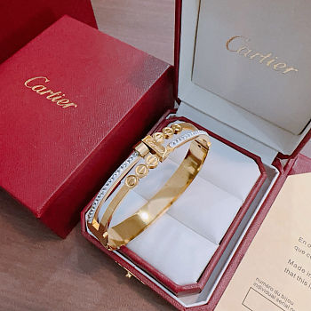 Colestore Cartier Eternal Screw Dual-Band Bracelet