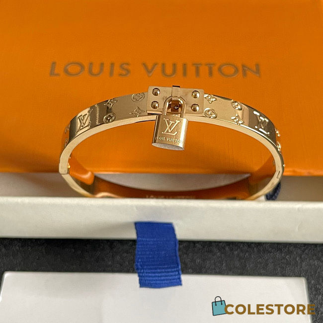 Colestore  Louis Vuitton LV Padlock Bracelet - 1