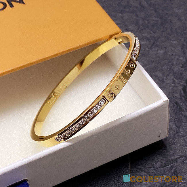 Colestore Louis Vuitton Nanogram Cuff Bangle - 1