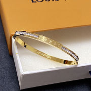 Colestore Louis Vuitton Nanogram Cuff Bangle - 4