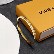 Colestore Louis Vuitton Nanogram Cuff Bangle - 5