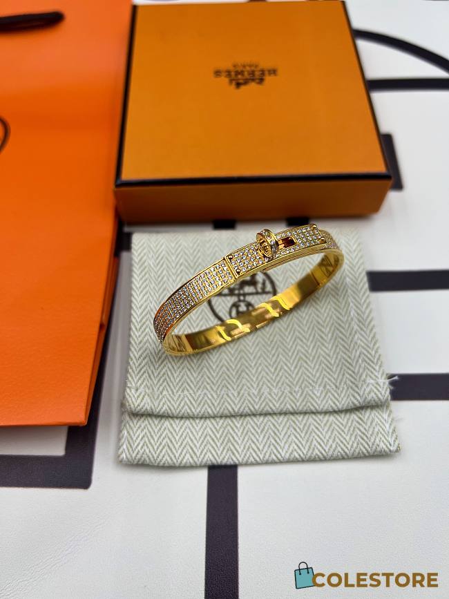 Colestore  Hermès Kelly Bracelet Gold - 1