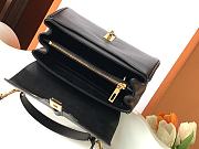 Colestore Celine 16 In Satinated Calfskin Black 23x18x10cm - 6
