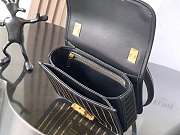 Colestore Celine TEEN GARANCE bag IN STRIPED SEQUINS in Black/Gold 18.5 x 13.5 x 7cm - 4