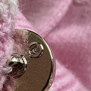 Colestore Chanel Pink Pearl Knitted Cardigan - 6