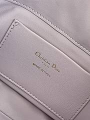 Colestore Dior Small Dior Toujours Vertical Tote Bag Lilac 18x16x12cm - 4