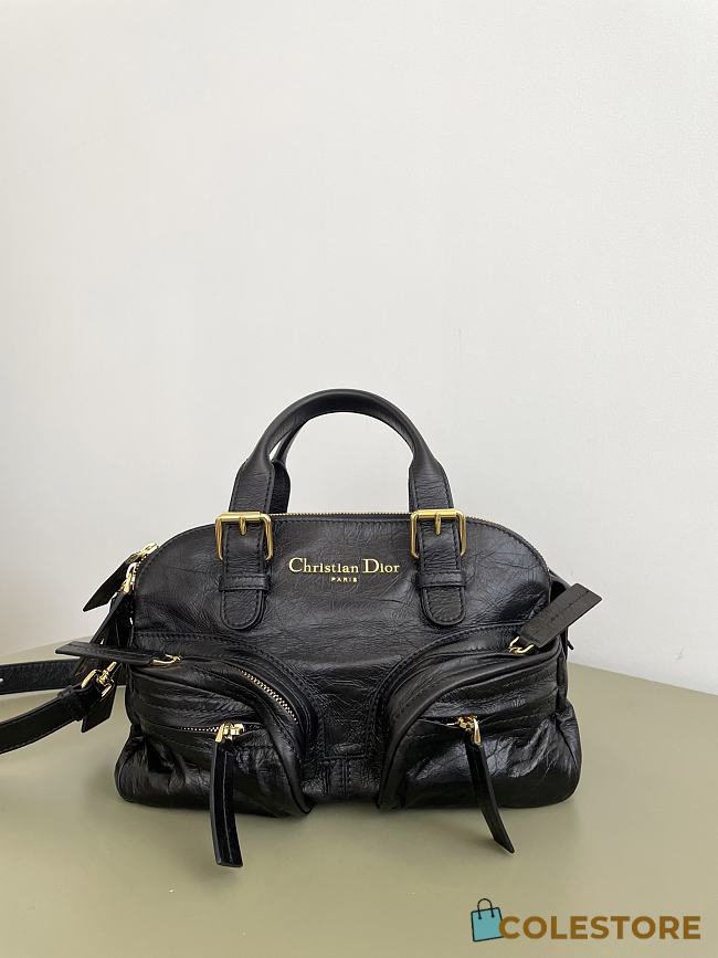 Colestore Dior Sac Bowling Grand Tour Medium Cuir 28x9x19cm - 1