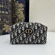 Colestore Dior 30 Montaigne Vénus Pouch Blue Dior Oblique Jacquard - 1