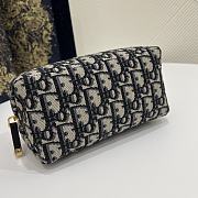Colestore Dior 30 Montaigne Vénus Pouch Blue Dior Oblique Jacquard - 6