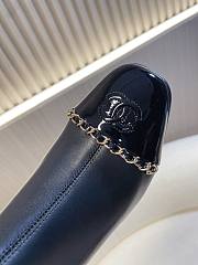 Colestore Chanel Patent Leather Ankle boots Black - 6