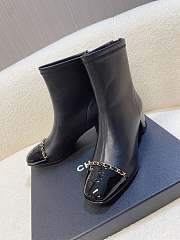 Colestore Chanel Patent Leather Ankle boots Black - 3