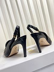 Colestore  Dior Boy Slingback Pump Black Supple Calfskin - 2