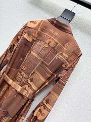 Colestore Louis Vuitton Trunk Print Shirt Dress - 6
