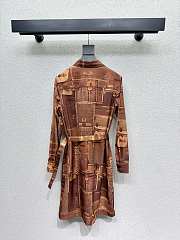 Colestore Louis Vuitton Trunk Print Shirt Dress - 4