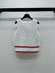 Colestore Miu Miu Wool V-neck Knitted Vest - 5