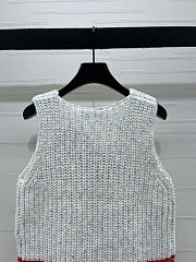 Colestore Miu Miu Wool V-neck Knitted Vest - 3