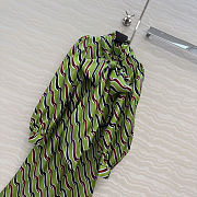 Colestore Gucci Printed Silk Dress - 6